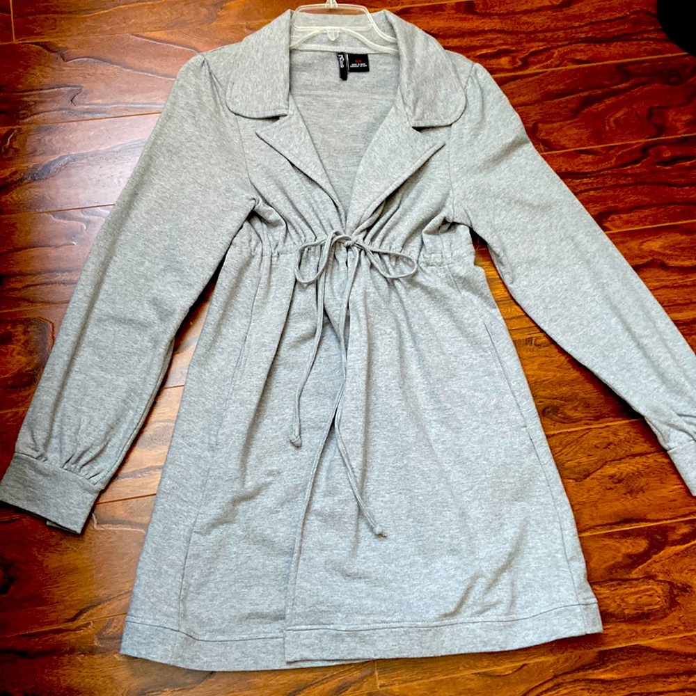 Heather Grey lightweight jacket in size M